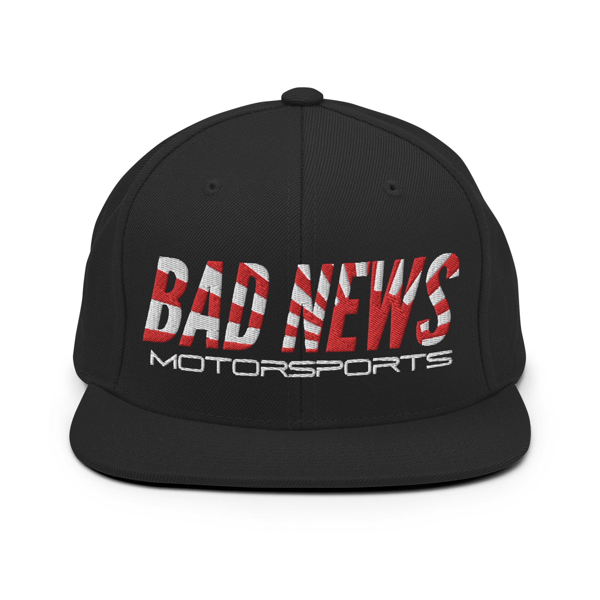 Bad News Rising Sun Snapback Hat